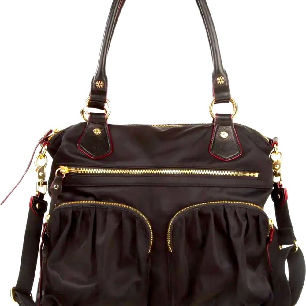 MZ Wallace Belle Bedord Leather Nyl Tote & Dustbag